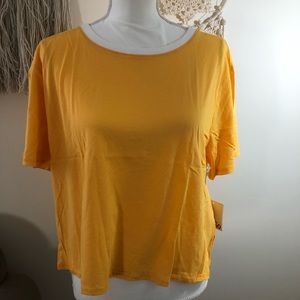 Mustard Yellow Box Tee